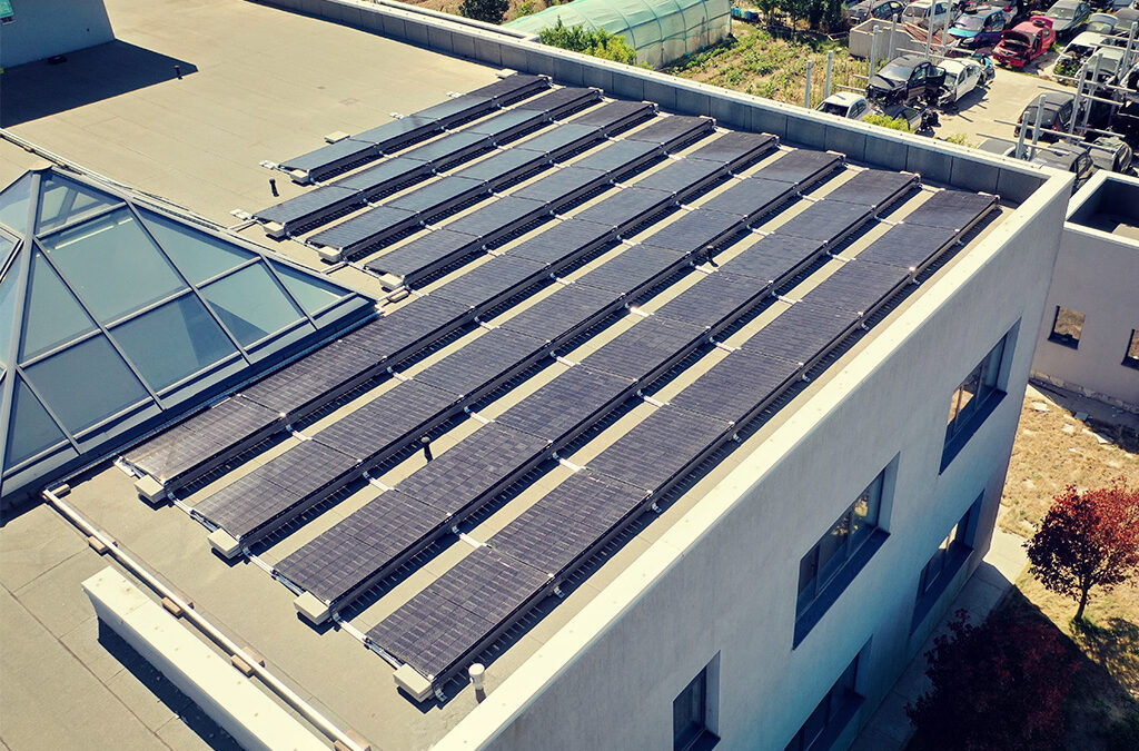 Sistem 20kWp – montaj flotant Sud